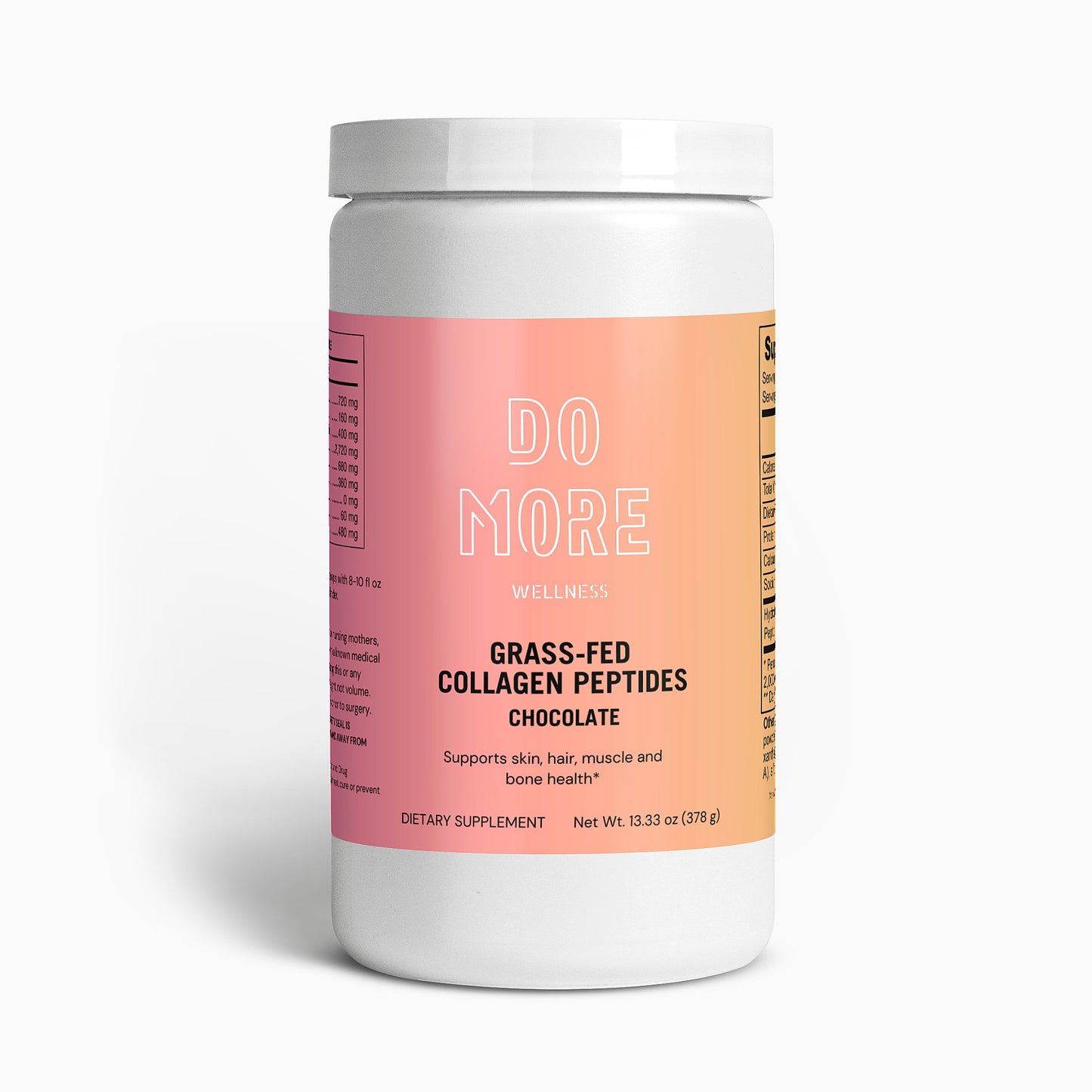 Grass-Fed Collagen Peptides Powder (Chocolate)