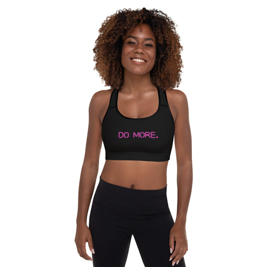 SPORTS BRA — DO MORE NEON