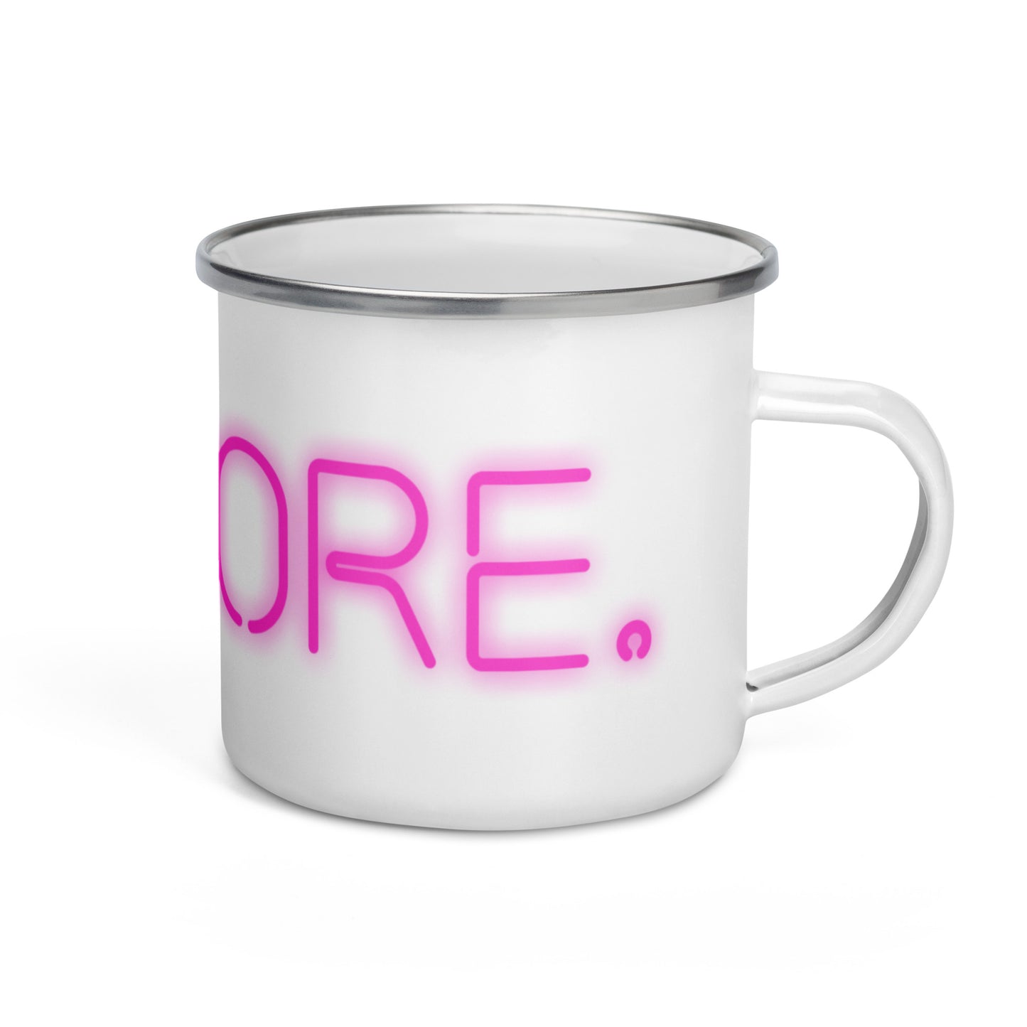 ENAMEL MUG — DO MORE NEON