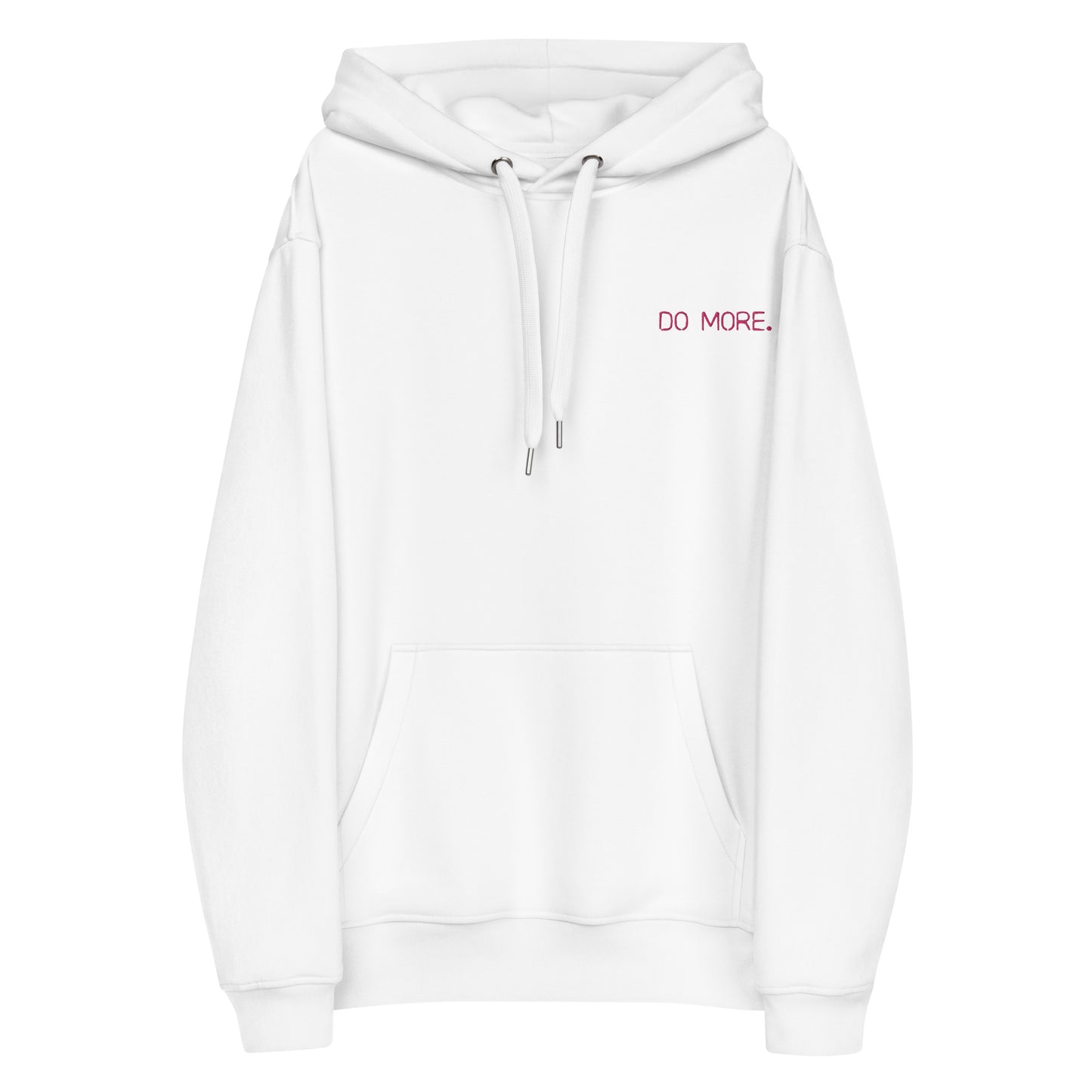 EMBROIDERED PREMIUM HOODIE - DO MORE NEON