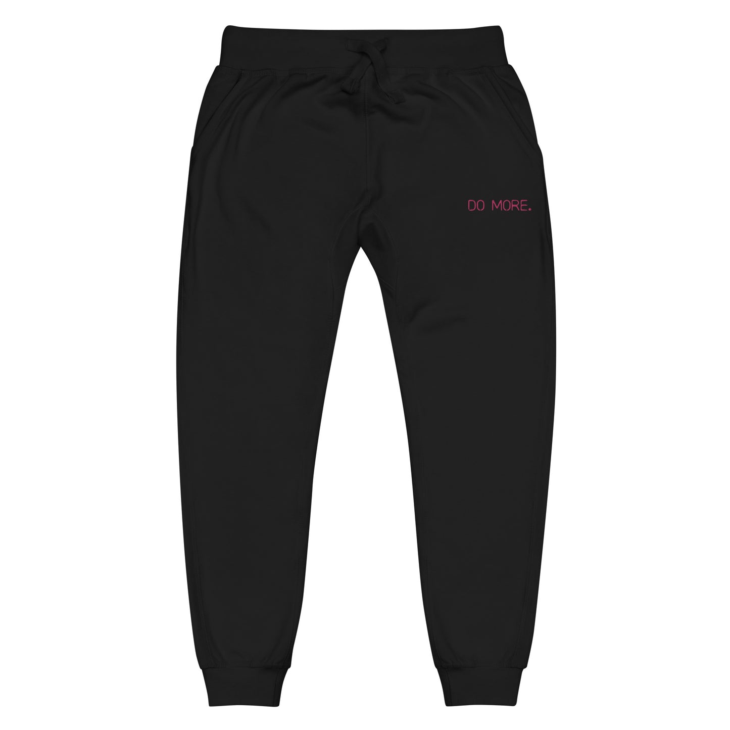 EMBROIDERED JOGGERS - DO MORE NEON