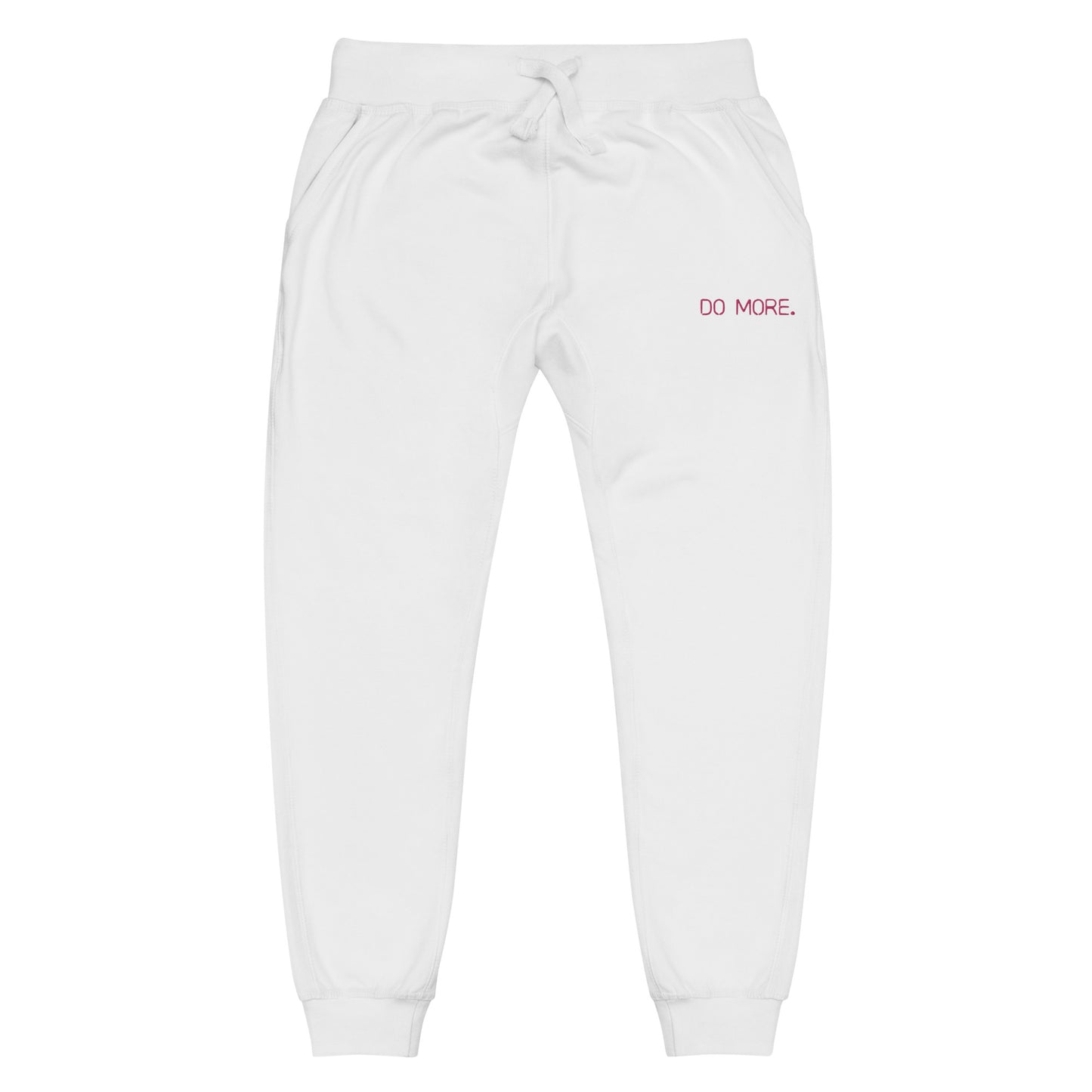 EMBROIDERED JOGGERS - DO MORE NEON